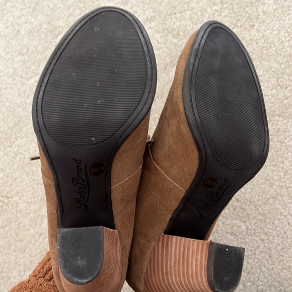 Lucky Brand Suede Booties - Picture 4 of 4